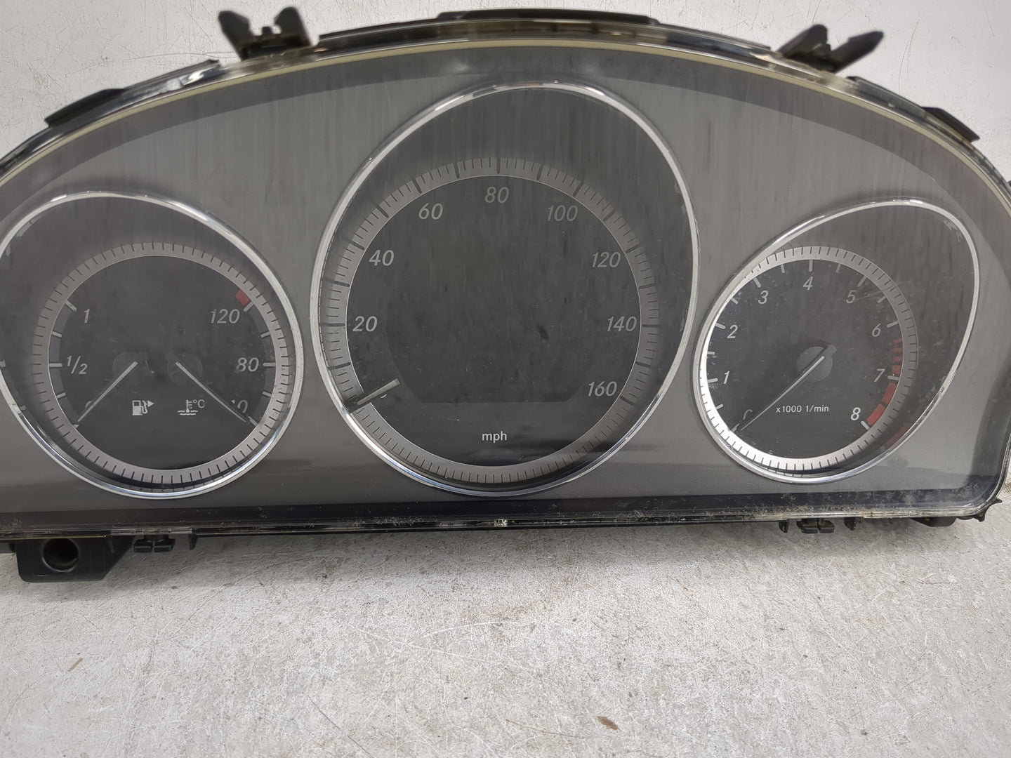 2010 Mercedes-Benz C350 Instrument Cluster Speedometer Gauges Miles: Fits OEM Used Auto Parts - Oemusedautoparts1.com