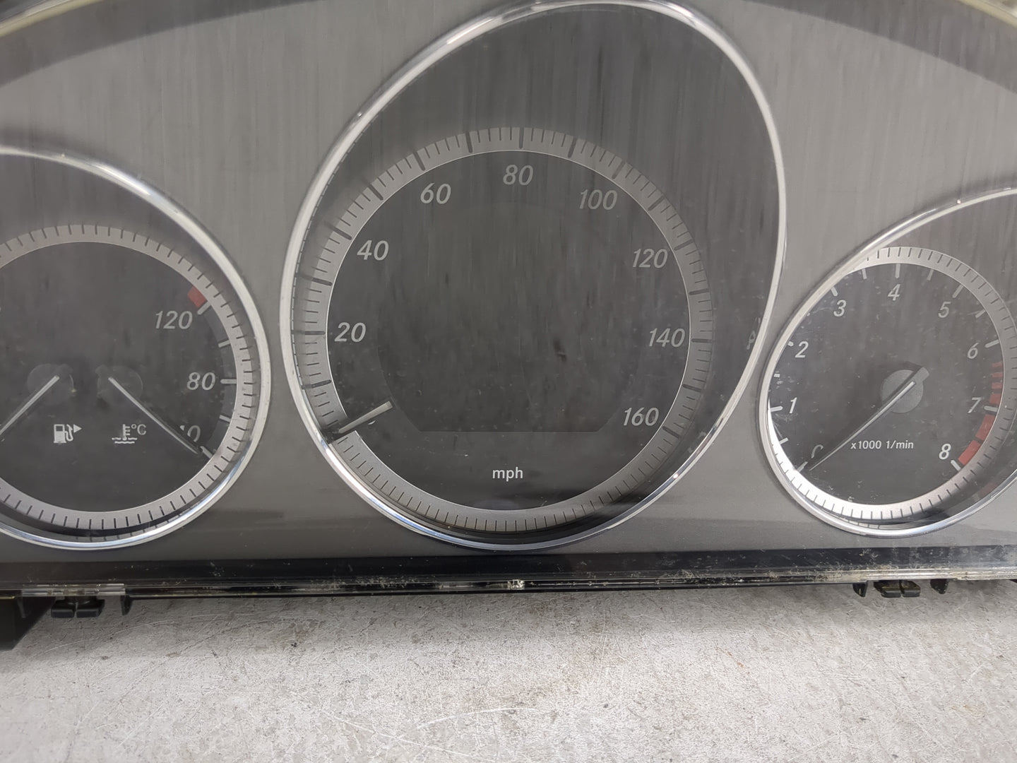 2010 Mercedes-Benz C350 Instrument Cluster Speedometer Gauges Miles: Fits OEM Used Auto Parts - Oemusedautoparts1.com