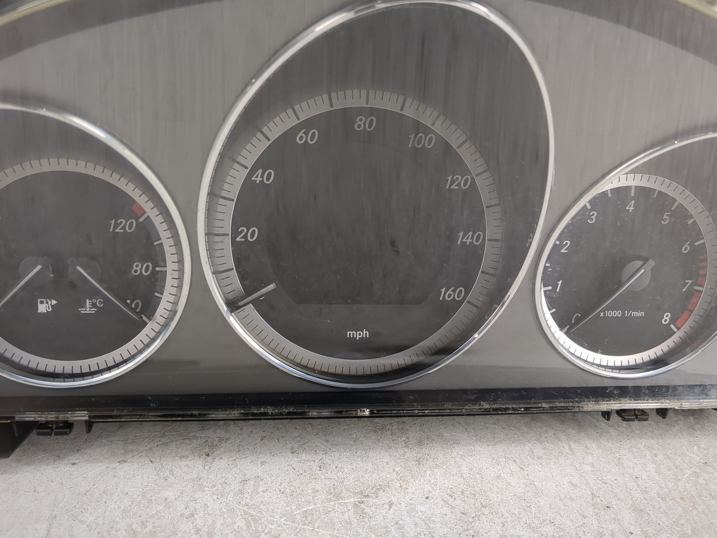 2010 Mercedes-Benz C350 Instrument Cluster Speedometer Gauges Miles: Fits OEM Used Auto Parts - Oemusedautoparts1.com