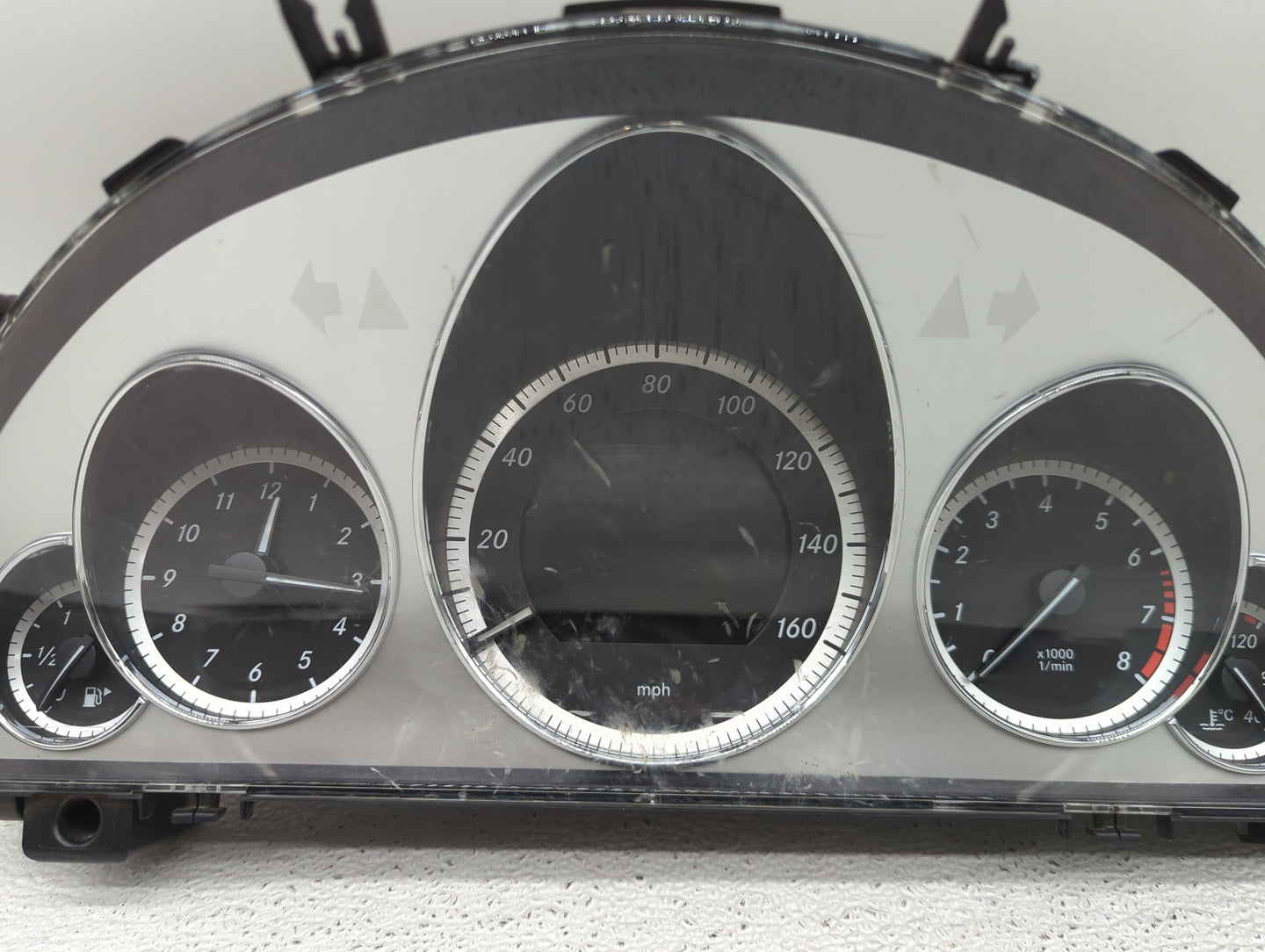 2010 Mercedes-Benz E-Class Instrument Cluster Speedometer Gauges P/N:A2129005903 A2C53368990, A2125401448 Miles:152K Fits OE