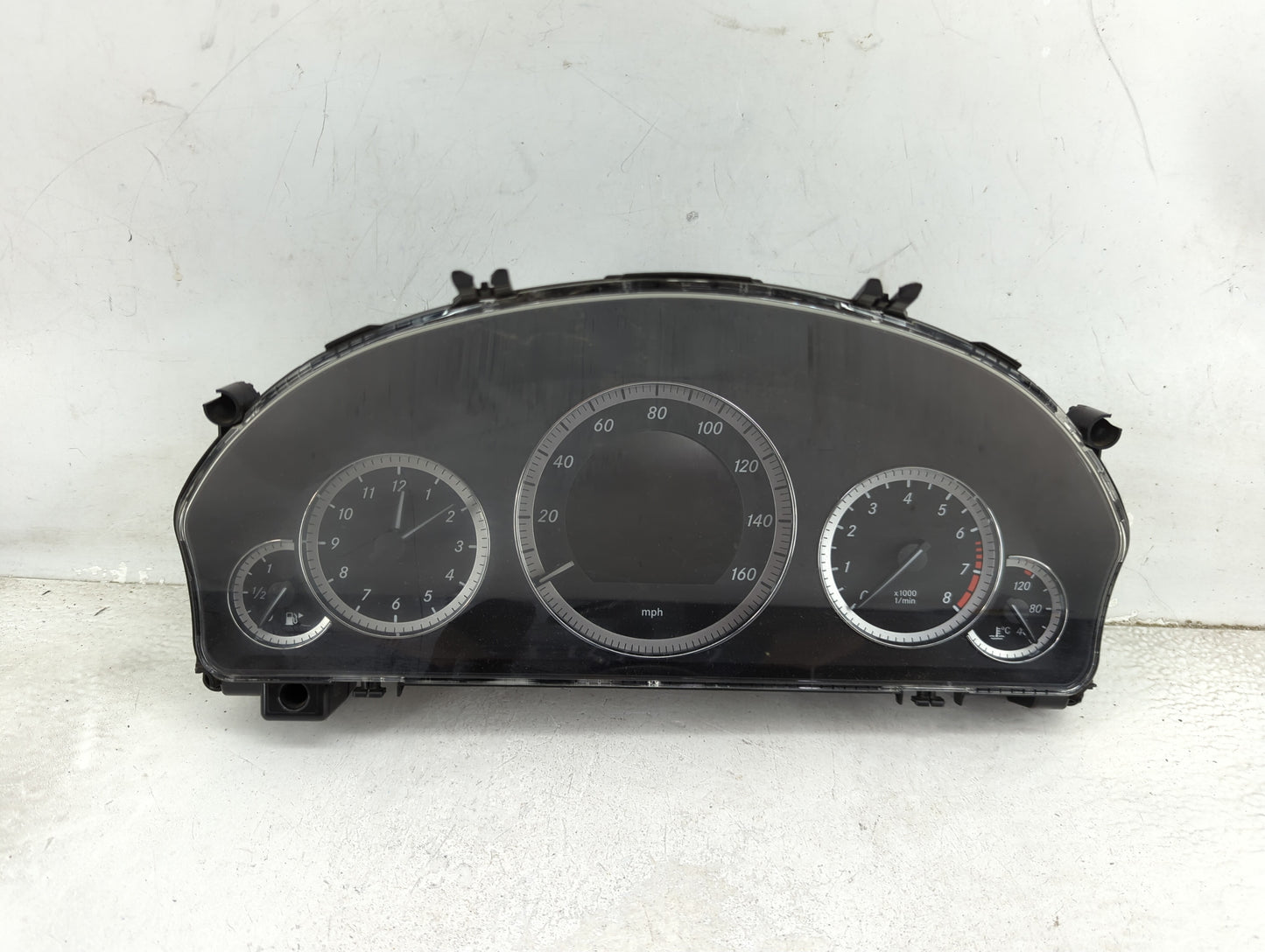 2010 Mercedes-Benz E-Class Instrument Cluster Speedometer Gauges P/N:A2129004204 A2C53376516, A2125400648 Miles:29K Fits OEM