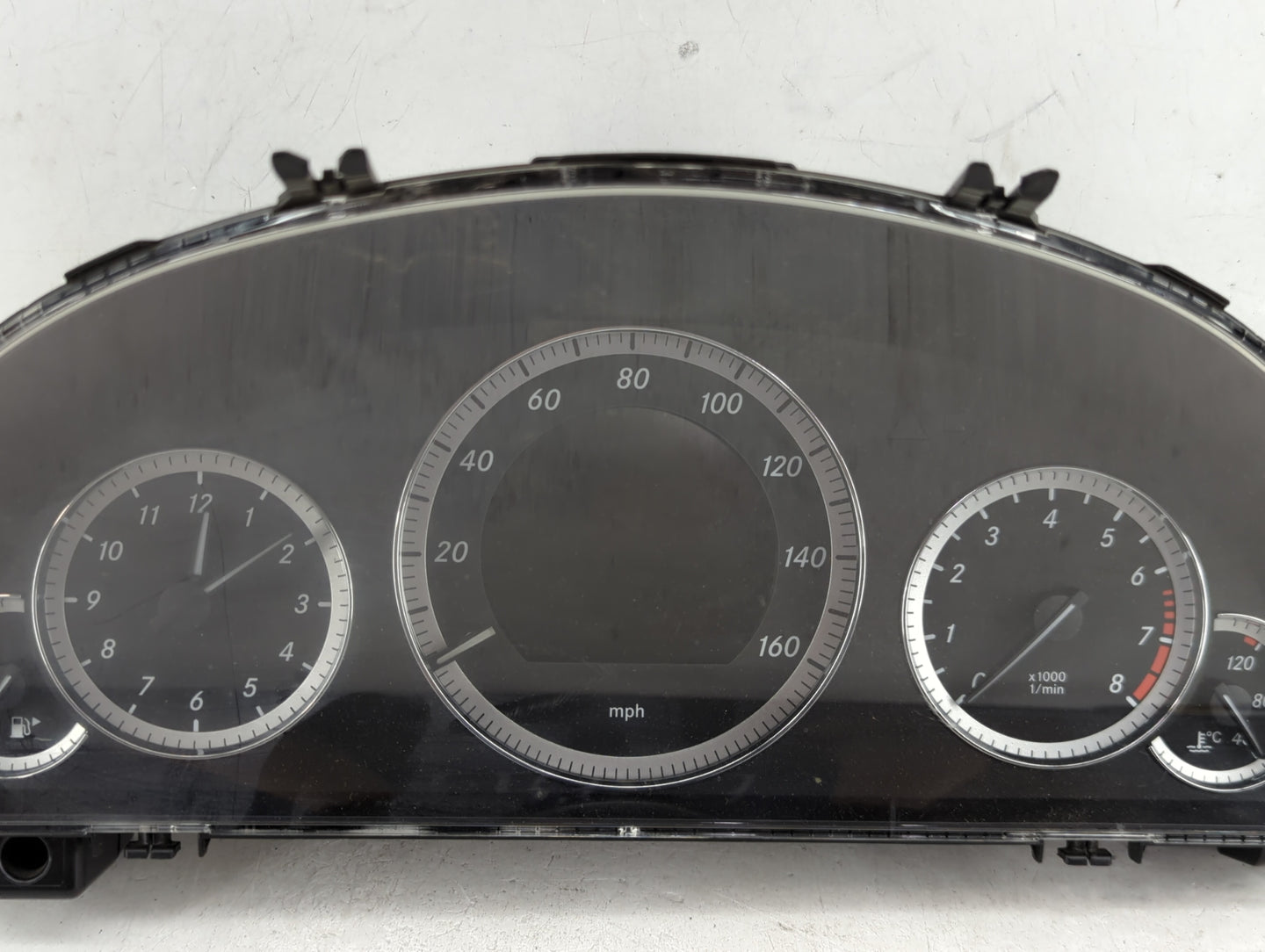 2010 Mercedes-Benz E-Class Instrument Cluster Speedometer Gauges P/N:A2129004204 A2C53376516, A2125400648 Miles:29K Fits OEM