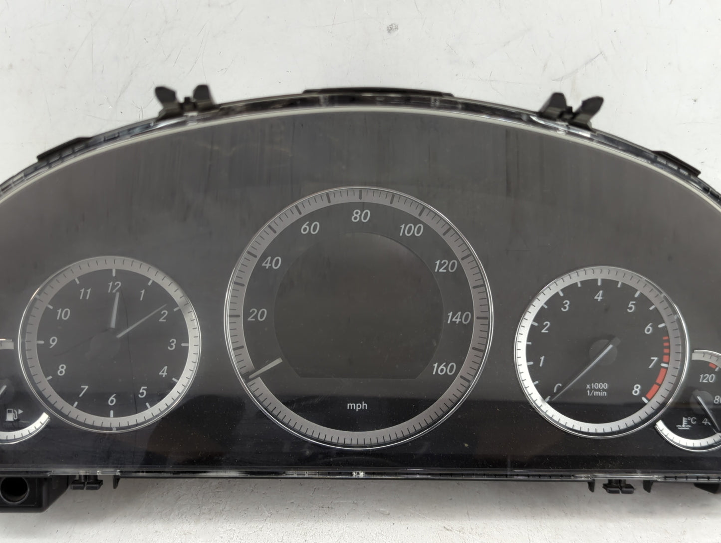 2010 Mercedes-Benz E-Class Instrument Cluster Speedometer Gauges P/N:A2129004204 A2C53376516, A2125400648 Miles:29K Fits OEM