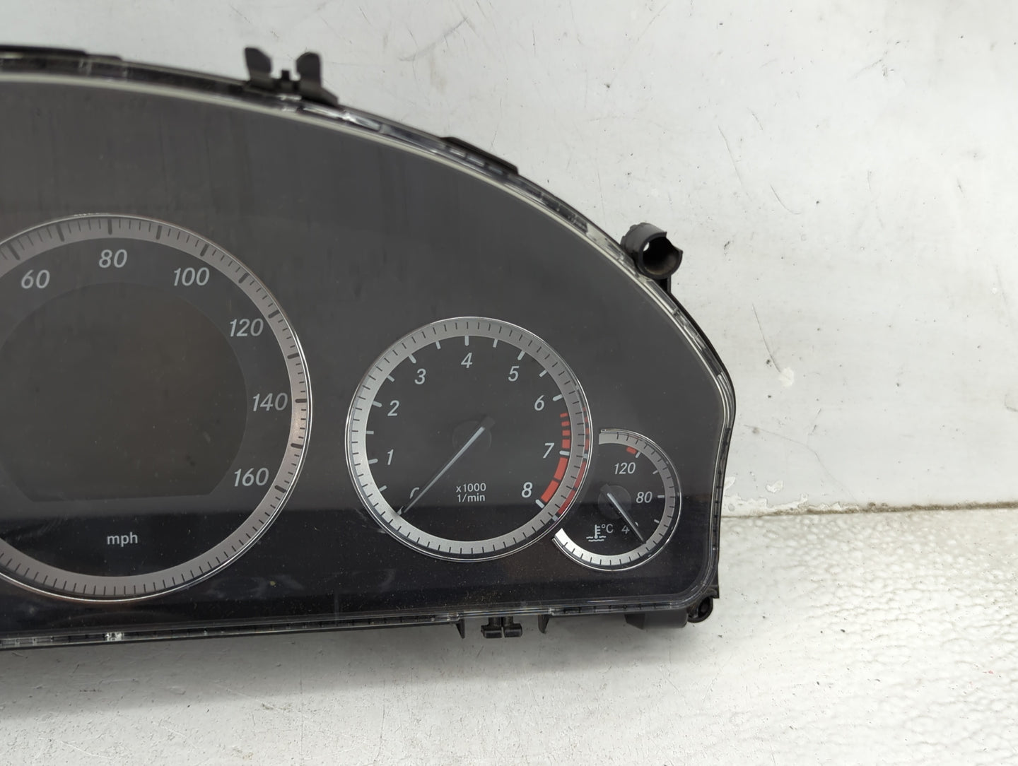 2010 Mercedes-Benz E-Class Instrument Cluster Speedometer Gauges P/N:A2129004204 A2C53376516, A2125400648 Miles:29K Fits OEM