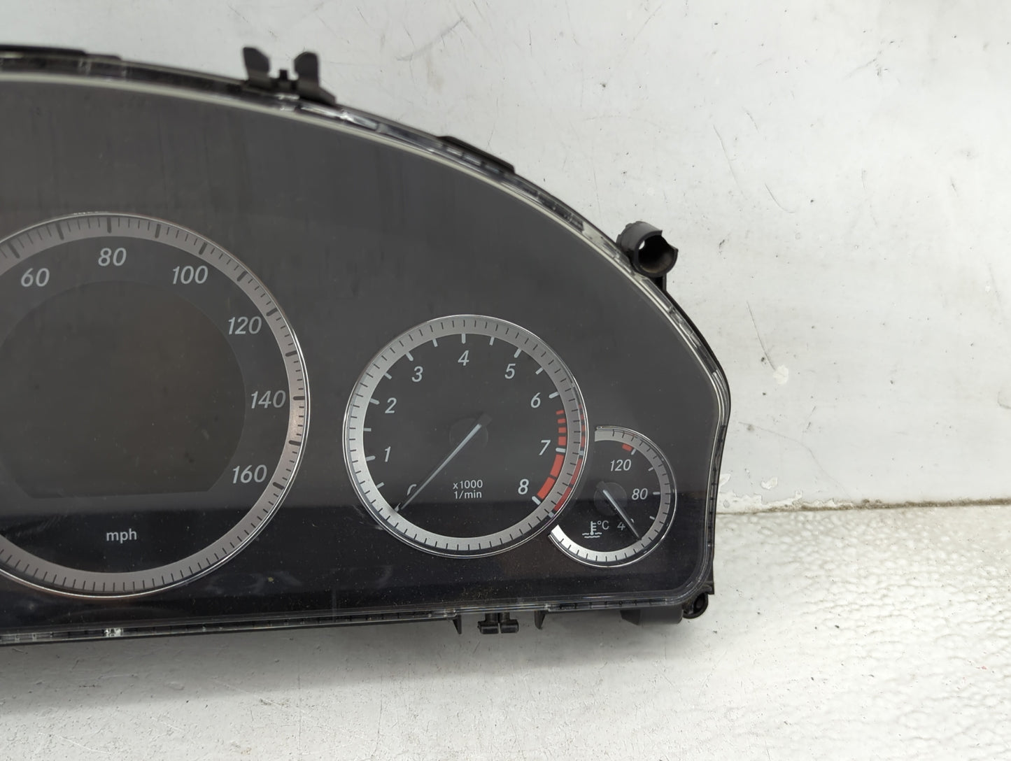 2010 Mercedes-Benz E-Class Instrument Cluster Speedometer Gauges P/N:A2129004204 A2C53376516, A2125400648 Miles:29K Fits OEM