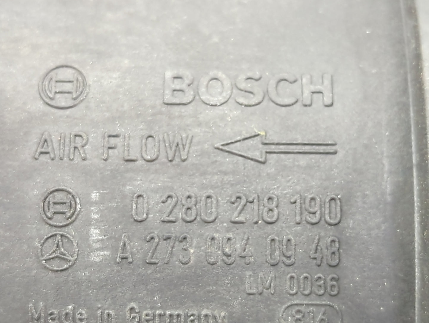 Mercedes-benz E-class Mass Air Flow Meter Maf - Oemusedautoparts1.com