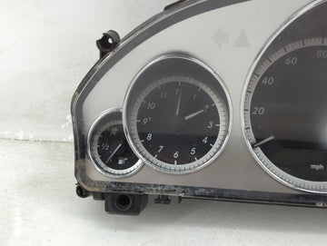 2010 Mercedes-Benz E-Class Instrument Cluster Speedometer Gauges P/N:A2C53368990 A2129005903, A2125401448 Miles:54K Fits OEM Used Auto Parts