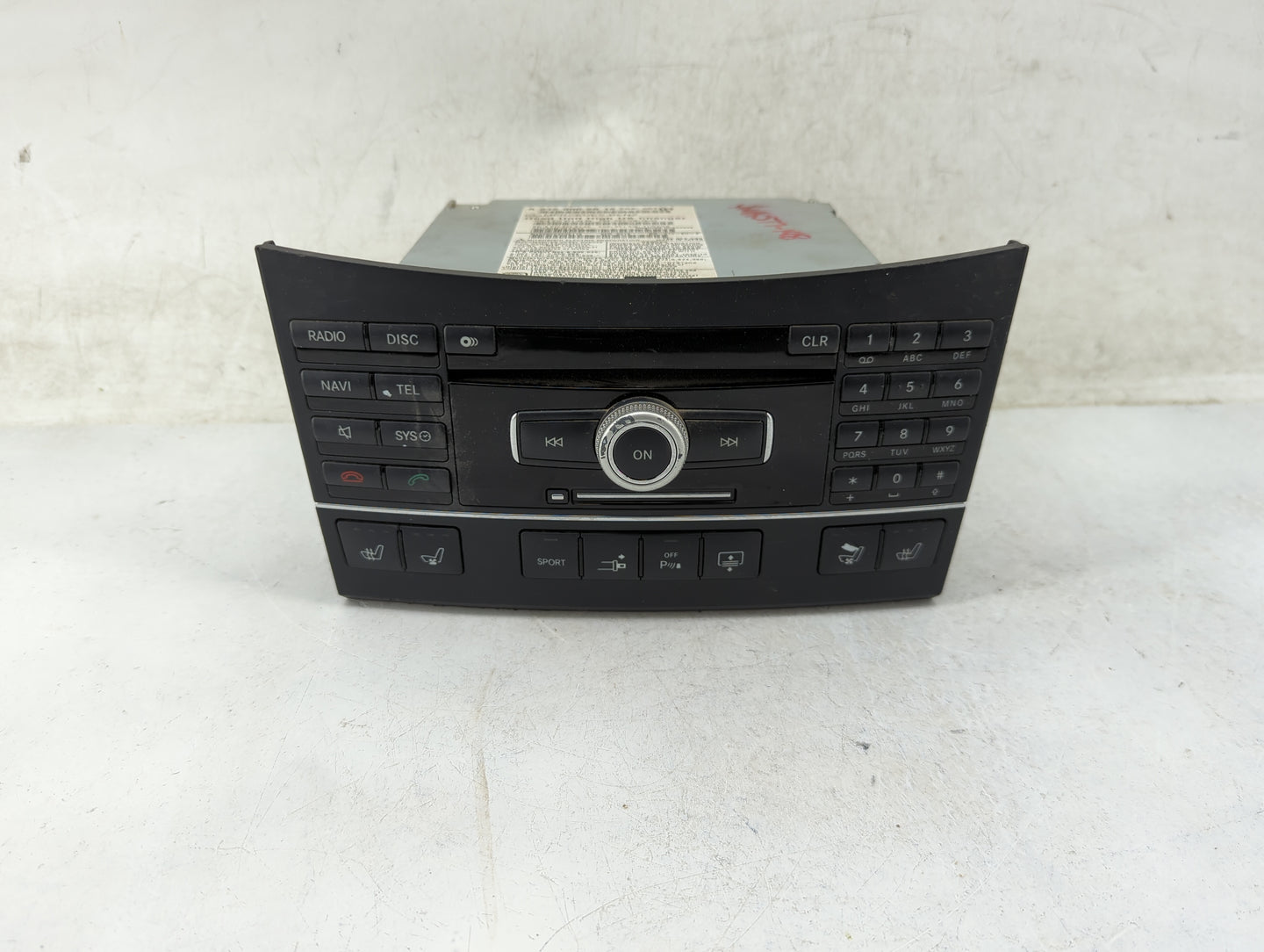 Mercedes-benz E-class Radio Control Panel 1464347 - Oemusedautoparts1.com