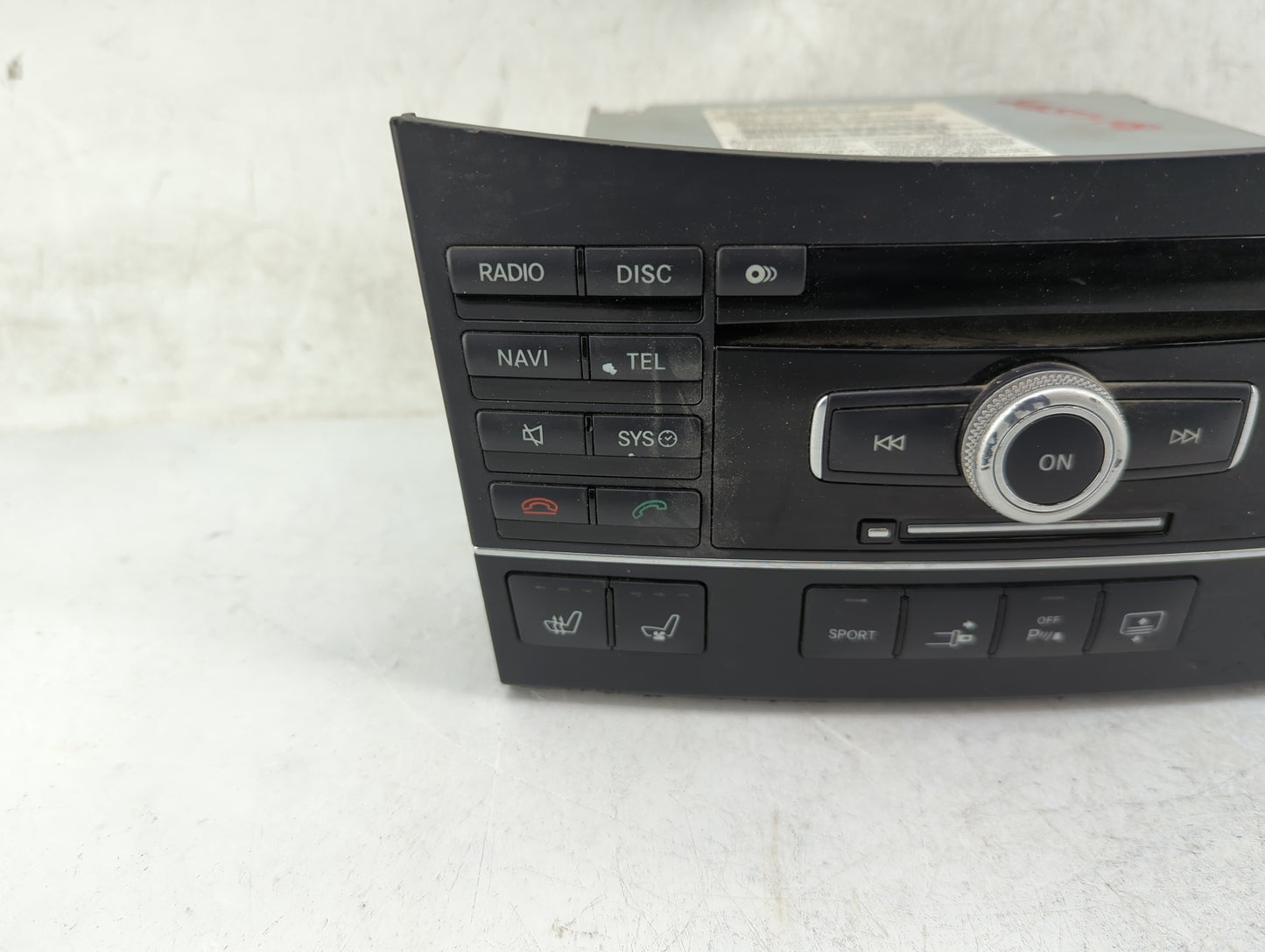 Mercedes-benz E-class Radio Control Panel 1464347 - Oemusedautoparts1.com