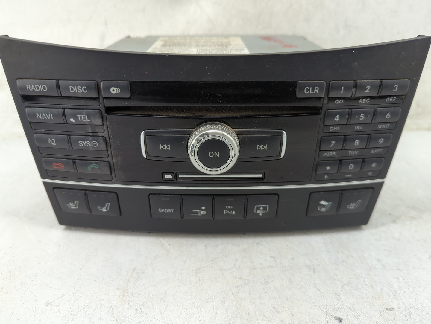 Mercedes-benz E-class Radio Control Panel 1464347 - Oemusedautoparts1.com