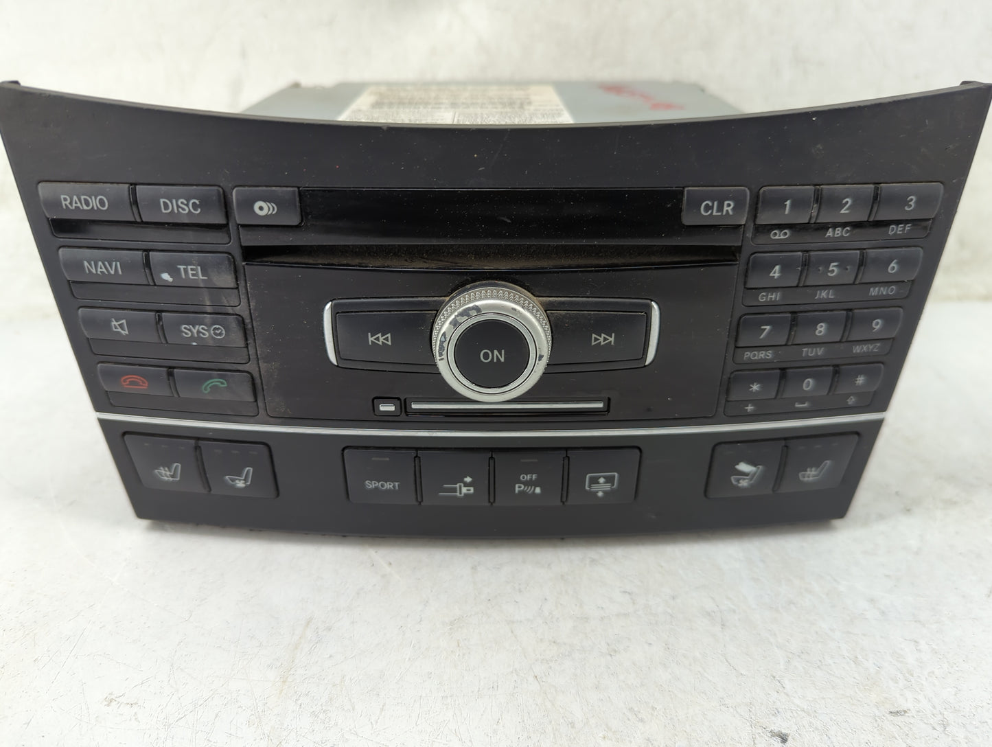 Mercedes-benz E-class Radio Control Panel 1464347 - Oemusedautoparts1.com