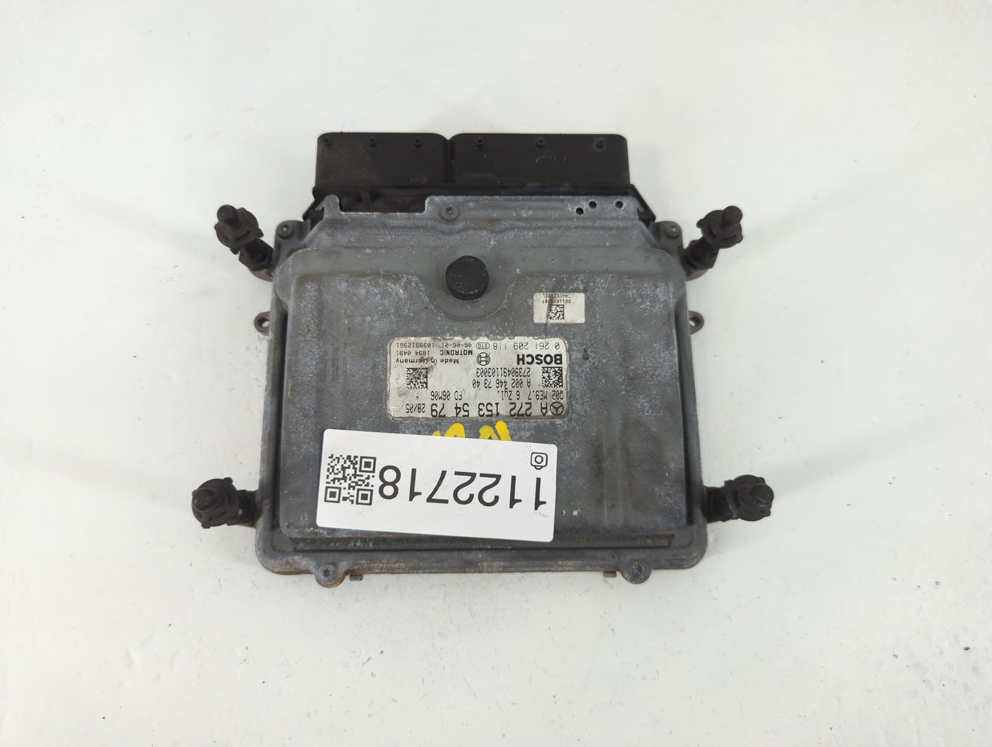 2010-2012 Mercedes-Benz E350 PCM Engine Control Computer ECU ECM PCU OEM P/N:A 272 153 54 79 Fits Fits 2009 2010 2011 2012 O