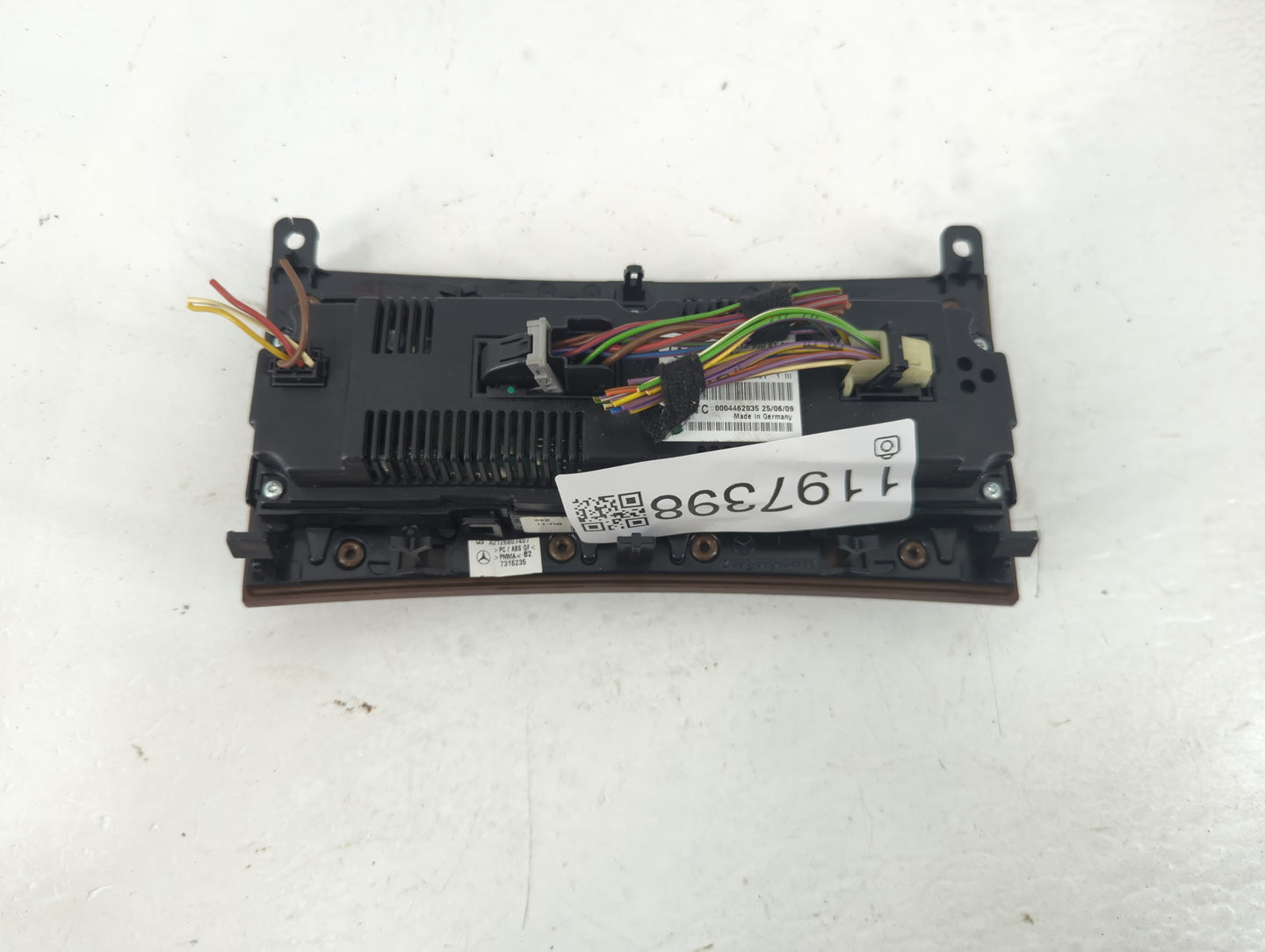 2010 Mercedes-Benz E350 Climate Control Module Temperature AC/Heater Replacement P/N:A212 900 61 02 Fits OEM Used Auto Parts