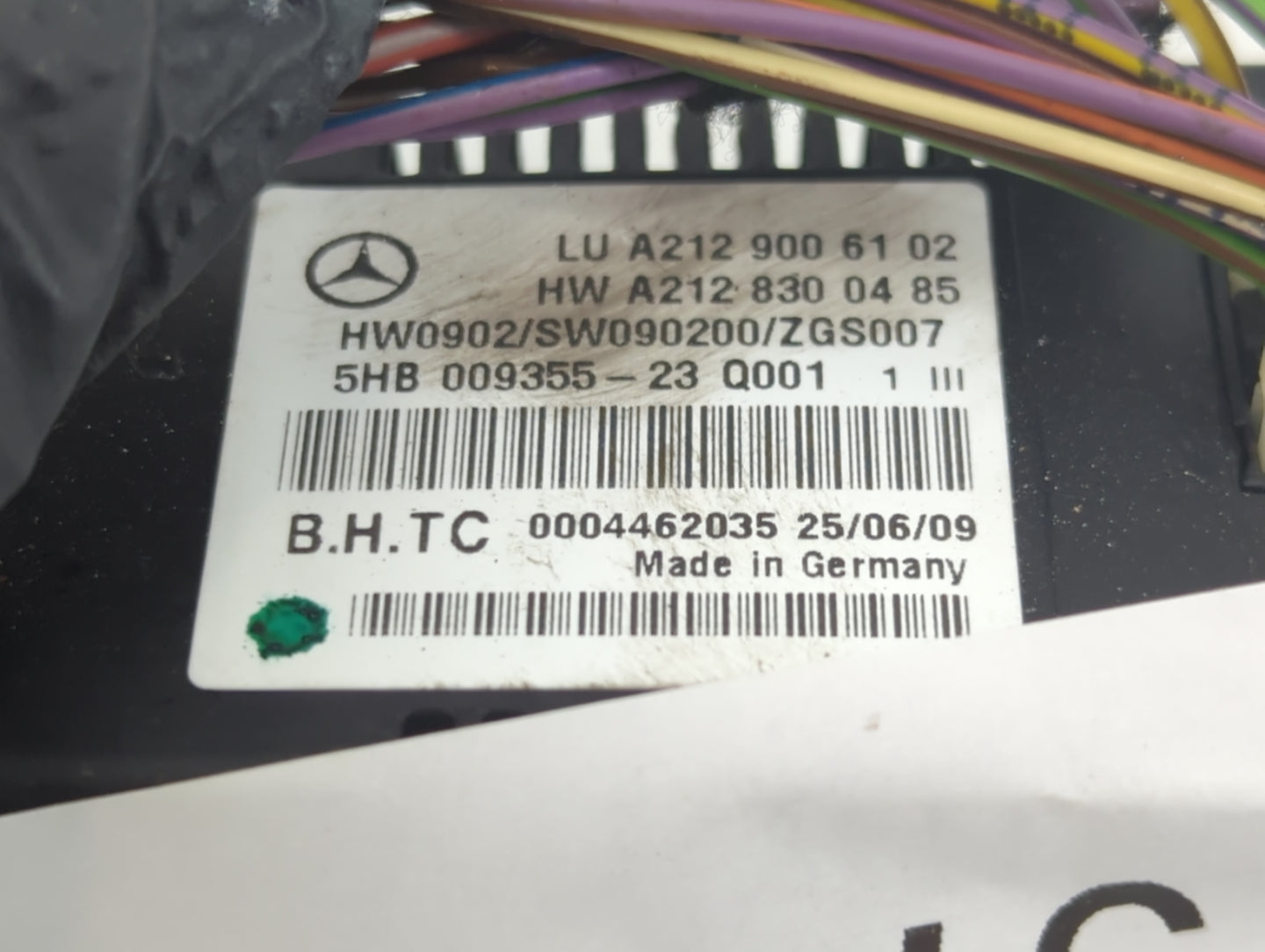 2010 Mercedes-Benz E350 Climate Control Module Temperature AC/Heater Replacement P/N:A212 900 61 02 Fits OEM Used Auto Parts