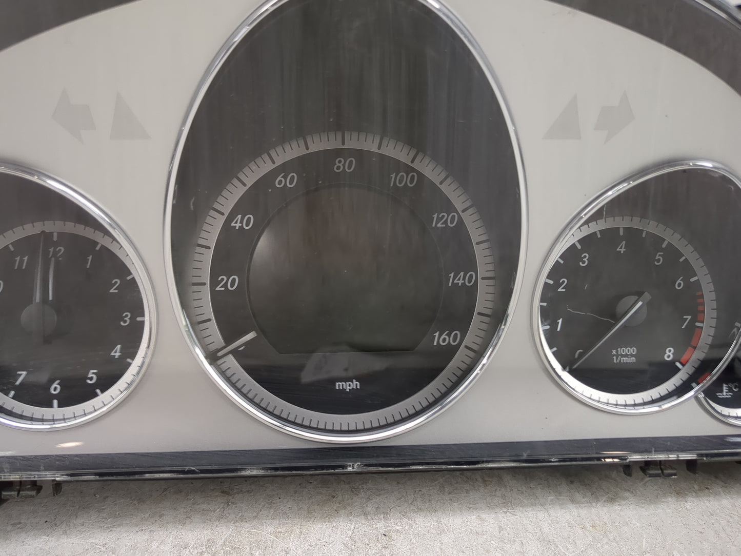 2010-2011 Mercedes-Benz E350 Instrument Cluster Speedometer Gauges P/N:A2129005004 A2C53257171 Miles: Fits Fits 2010 2011 OE