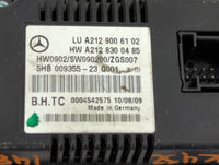 2010 Mercedes-Benz E350 Climate Control Module Temperature AC/Heater Replacement P/N:A212 830 04 85 A212 900 61 02 Fits OEM 