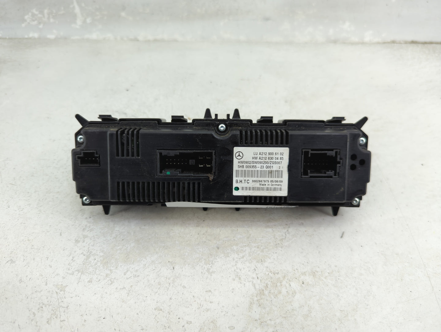 2010 Mercedes-Benz E350 Climate Control Module Temperature AC/Heater Replacement P/N:A212 830 04 85 A212 900 61 02 Fits OEM 