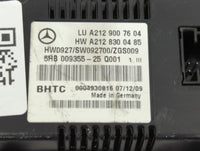 2010 Mercedes-Benz E350 Climate Control Module Temperature AC/Heater Replacement P/N:A212 830 04 85 A212 900 76 04 Fits OEM 