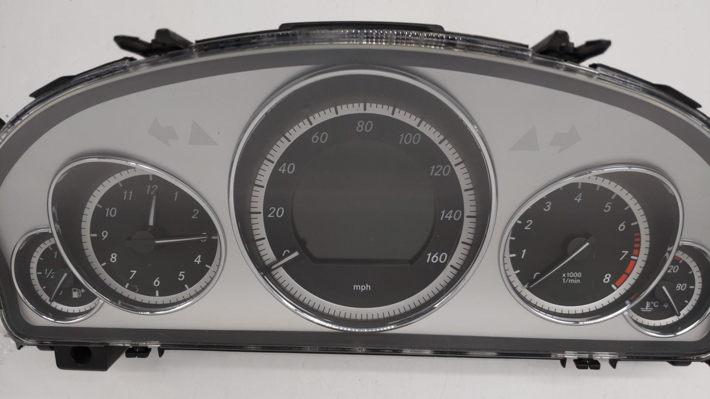 2010 Mercedes-Benz E350 Instrument Cluster Speedometer Gauges P/N:212 900 59 03 2129005903 Fits OEM Used Auto Parts - Oemuse
