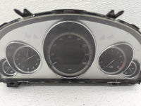 2010-2011 Mercedes-Benz E350 Instrument Cluster Speedometer Gauges P/N:A2129005004 Fits Fits 2010 2011 OEM Used Auto Parts -