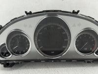 2010 Mercedes-Benz E350 Instrument Cluster Speedometer Gauges P/N:212 900 59 03 2129005903 Fits OEM Used Auto Parts - Oemuse