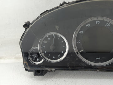 2010 Mercedes-Benz E350 Instrument Cluster Speedometer Gauges P/N:A212 900 Fits OEM Used Auto Parts