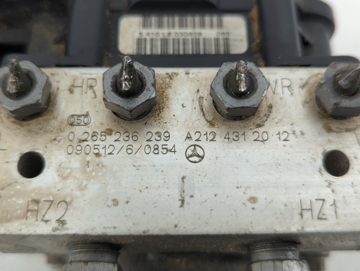 2010 Mercedes-Benz E350 Anti-Lock Brake ABS Pump Module Actuator OEM P/N:A212 431 20 12 0 265 236 239 Fits OEM Used Auto Par