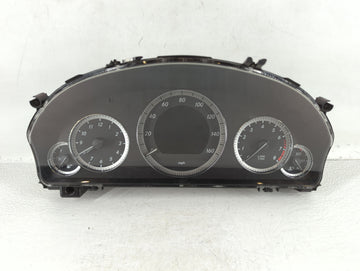 2010 Mercedes-Benz E350 Instrument Cluster Speedometer Gauges P/N:A212 900 42 04 Fits OEM Used Auto Parts - Oemusedautoparts