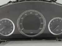2010 Mercedes-Benz E350 Instrument Cluster Speedometer Gauges P/N:A212 900 42 04 Fits OEM Used Auto Parts - Oemusedautoparts