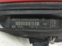 2010-2013 Mercedes-Benz E350 Tail Light Assembly Passenger Right OEM P/N:A2128203264 Fits Fits 2010 2011 2012 2013 OEM Used 