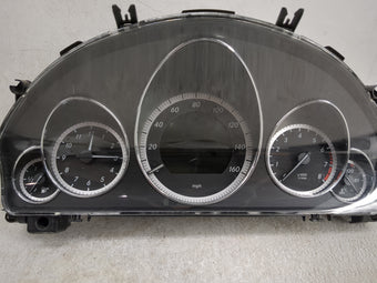 compare product 2010 Mercedes-Benz E550 Instrument Cluster Speedometer Gauges P/N:A212 900 46 04 Miles: Fits OEM Used Auto Parts