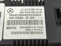 2010 Mercedes-Benz E550 Climate Control Module Temperature AC/Heater Replacement P/N:A212 830 04 85 A212 900 76 04 Fits OEM 
