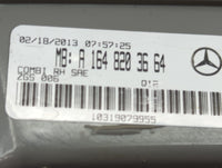 2010-2012 Mercedes-Benz Gl350 Tail Light Assembly Passenger Right OEM P/N:A 164 820 36 64 Fits Fits 2010 2011 2012 OEM Used 