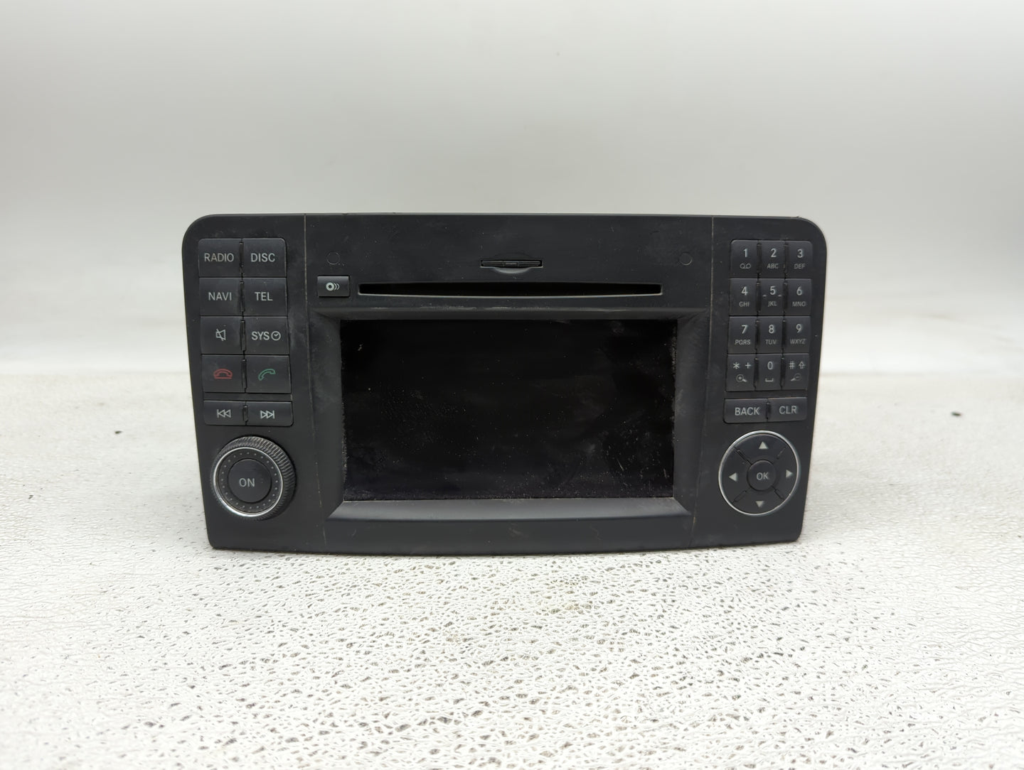 2010 Mercedes-Benz Gl550 Radio AM FM Cd Player Receiver Replacement P/N:BZ9841 A1649002601, A1649012600, A0019025300 Fits OE