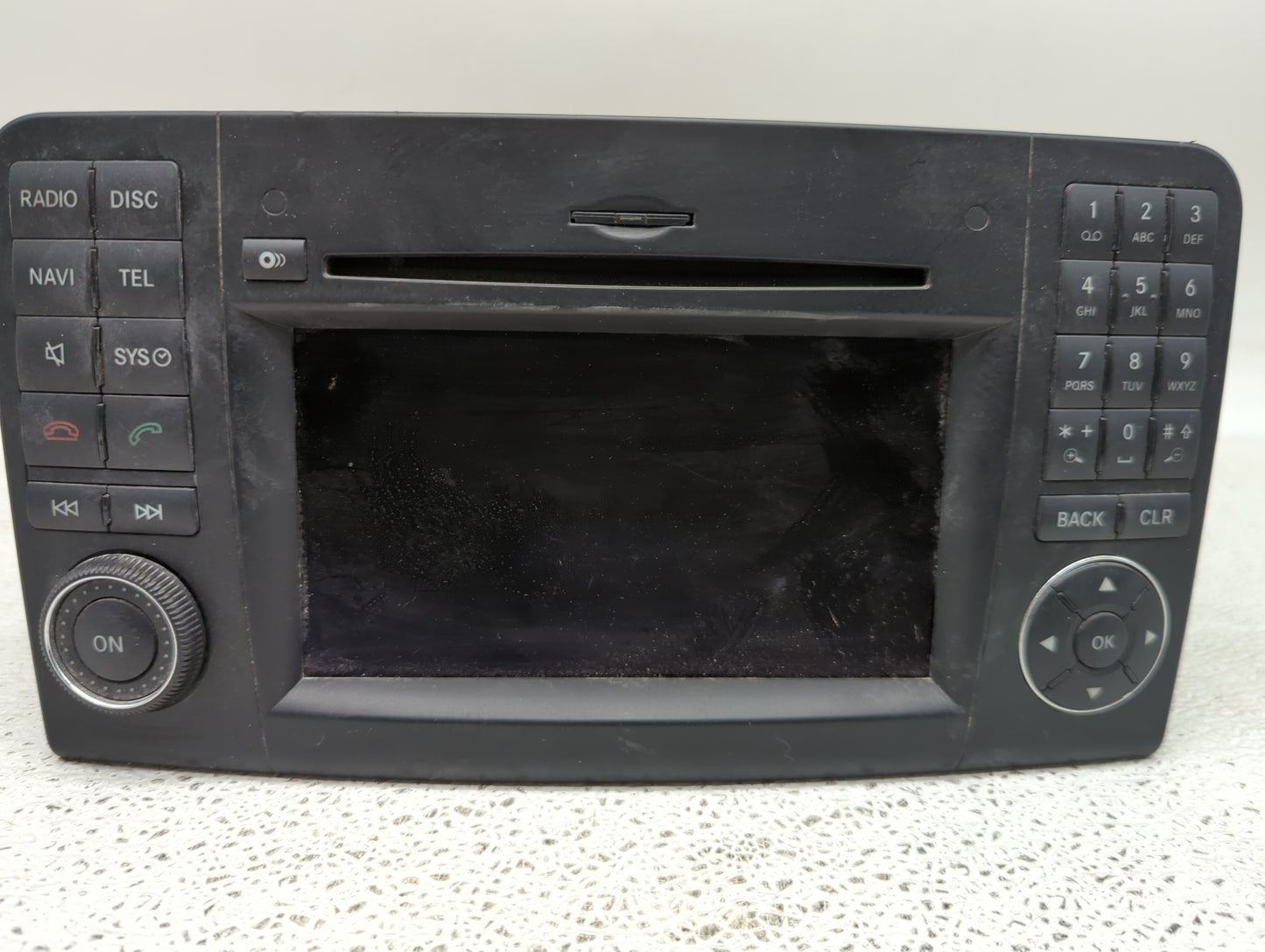 2010 Mercedes-Benz Gl550 Radio AM FM Cd Player Receiver Replacement P/N:BZ9841 A1649002601, A1649012600, A0019025300 Fits OE