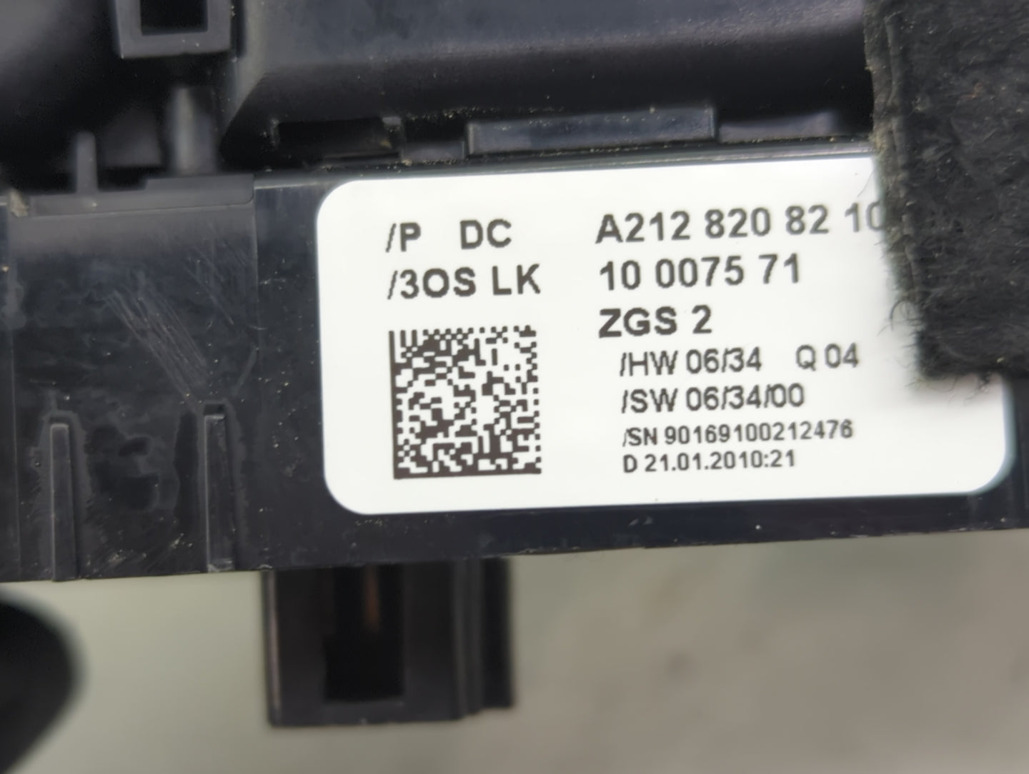 2010-2015 Mercedes-Benz Glk350 Master Power Window Switch Replacement Driver Side Left P/N:A212 820 82 Fits OEM Used Auto Pa