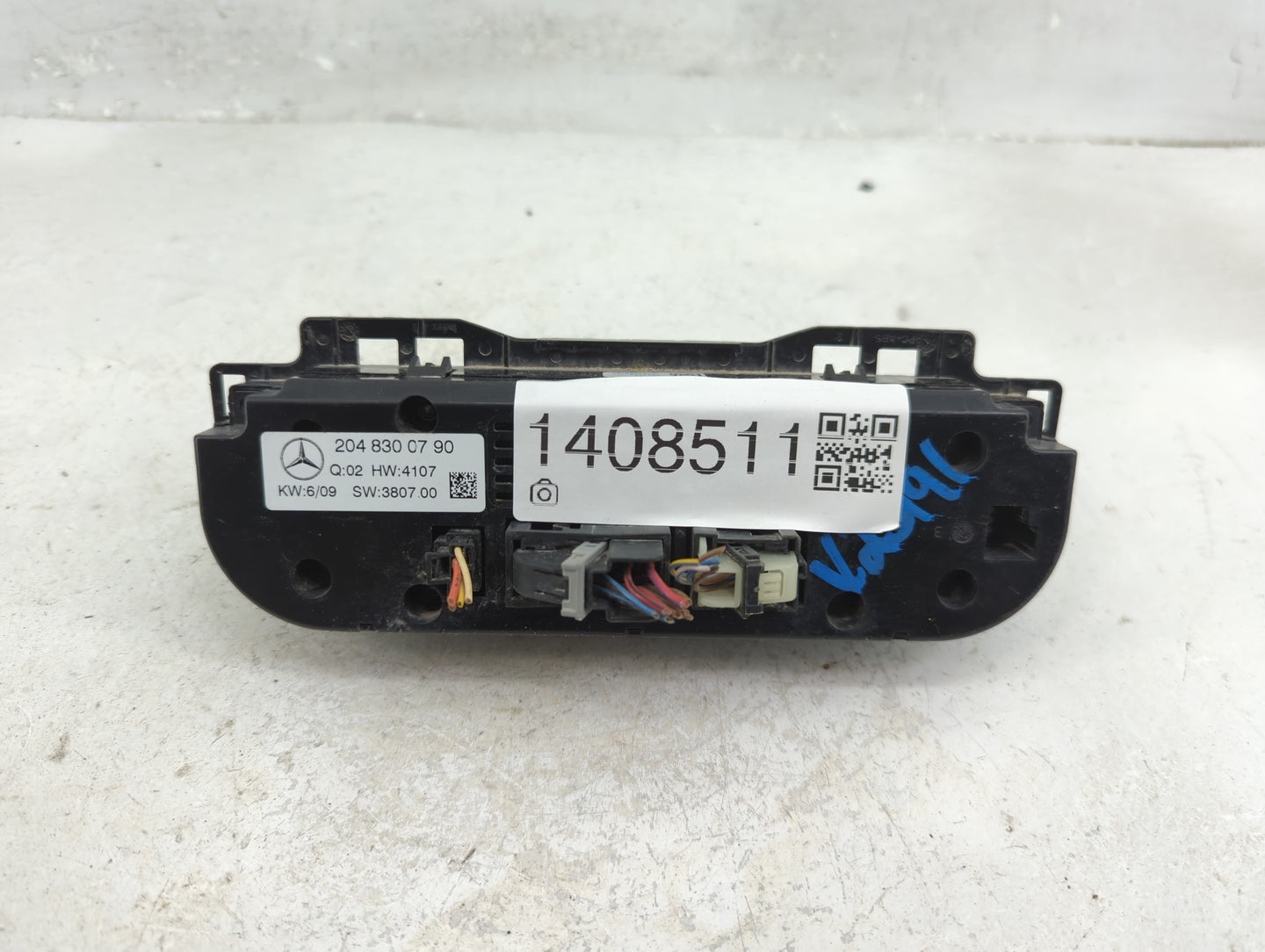 Mercedes-benz Glk350 Temperature Control Module 2048300790 - Oemusedautoparts1.com