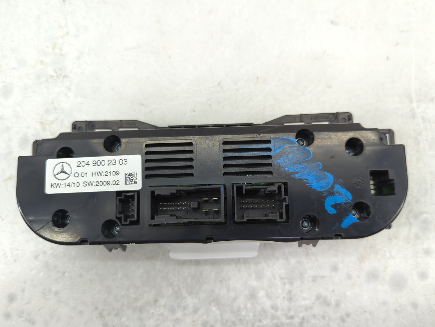 2010-2012 Mercedes-Benz Glk350 Climate Control Module Temperature AC/Heater Replacement P/N:204 900 23 03 Fits Fits 2010 201