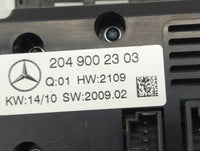 2010-2012 Mercedes-Benz Glk350 Climate Control Module Temperature AC/Heater Replacement P/N:204 900 23 03 Fits Fits 2010 201