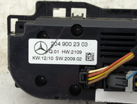 2010 Mercedes-Benz Glk350 Climate Control Module Temperature AC/Heater Replacement P/N:2049002303 Fits OEM Used Auto Parts -