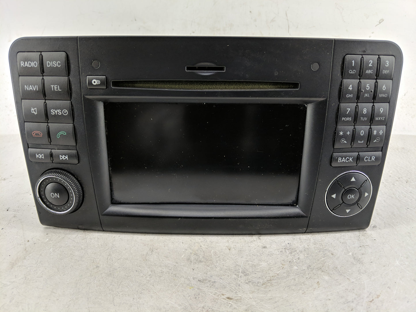 2010 Mercedes-Benz Ml250 Radio AM FM Cd Player Receiver Replacement P/N:A 164 906 22 00 A 164 906 37 00 Fits Fits 2011 2012 