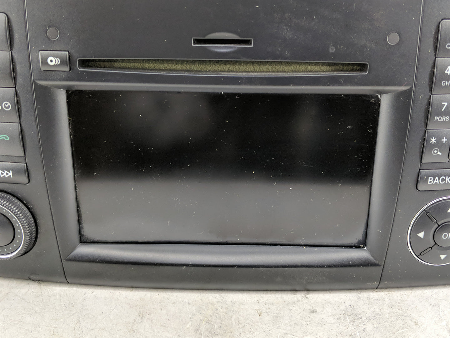 2010 Mercedes-Benz Ml250 Radio AM FM Cd Player Receiver Replacement P/N:A 164 906 22 00 A 164 906 37 00 Fits Fits 2011 2012 