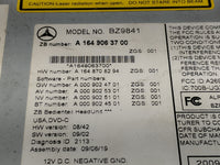 2010 Mercedes-Benz Ml250 Radio AM FM Cd Player Receiver Replacement P/N:A 164 906 37 00 Fits Fits 2011 2012 OEM Used Auto Pa