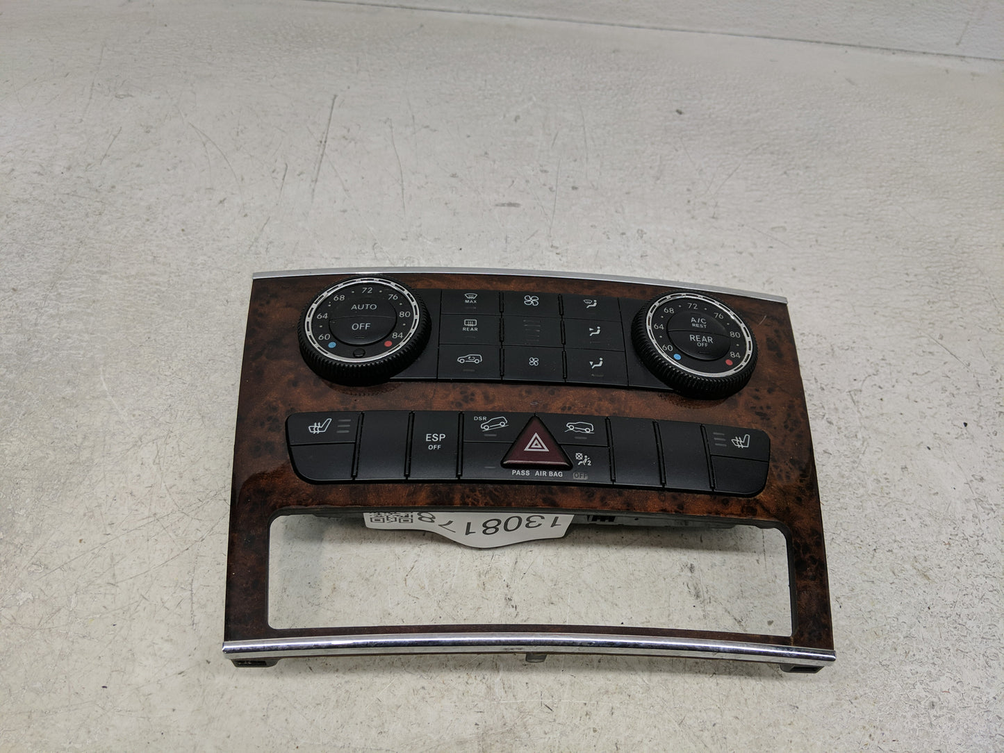 2010 Mercedes-Benz Ml250 Climate Control Module Temperature AC/Heater Replacement P/N:A251 906 34 00 Fits Fits 2011 2012 201