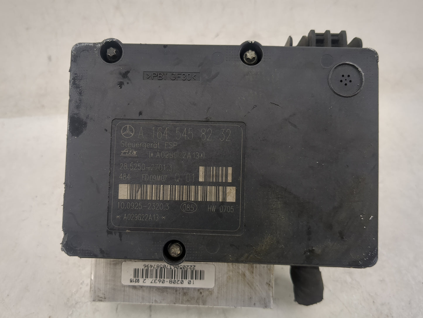 2010 Mercedes-Benz Ml250 ABS Pump Control Module Replacement P/N:A 164 431 28 12 Fits Fits 2011 OEM Used Auto Parts - Oemuse