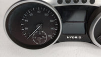 2010-2011 Mercedes-Benz Ml450 Instrument Cluster Speedometer Gauges P/N:A164 900 95 00 1649009500 Fits Fits 2010 2011 OEM Us