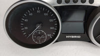 2010-2011 Mercedes-Benz Ml450 Instrument Cluster Speedometer Gauges P/N:A164 900 95 00 1649009500 Fits Fits 2010 2011 OEM Us