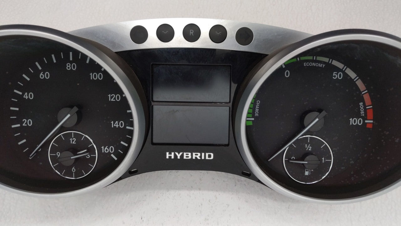 2010-2011 Mercedes-Benz Ml450 Instrument Cluster Speedometer Gauges P/N:A164 900 95 00 1649009500 Fits Fits 2010 2011 OEM Us
