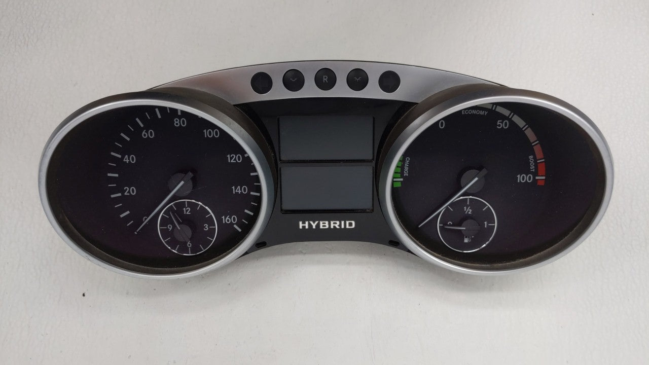 2010-2011 Mercedes-Benz Ml450 Instrument Cluster Speedometer Gauges P/N:A164 900 95 00 1649009500 Fits Fits 2010 2011 OEM Us