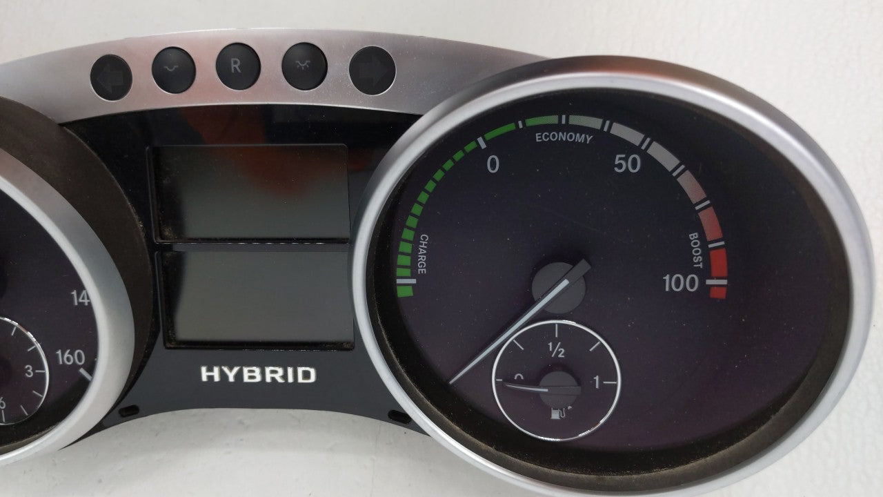 2010-2011 Mercedes-Benz Ml450 Instrument Cluster Speedometer Gauges P/N:A164 900 95 00 1649009500 Fits Fits 2010 2011 OEM Us